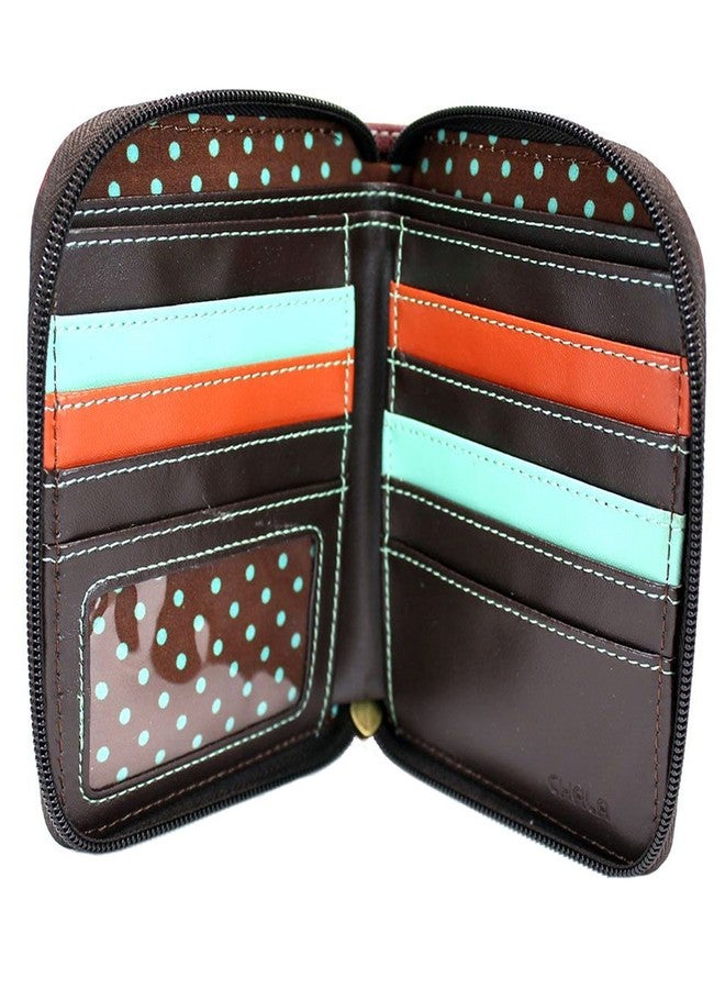 Chala Chihuahua Zip-Around Wristlet Wallet, Chihuahua Mom Gift - Image 3