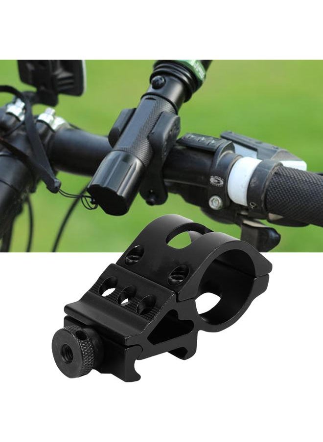 Scope Tactic Hunting Mount Clip Flashlight Holder Torch Bracket for Weaver Picatinny Rail