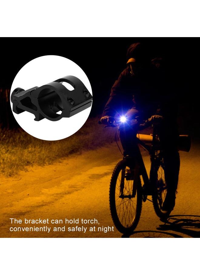 Scope Tactic Hunting Mount Clip Flashlight Holder Torch Bracket for Weaver Picatinny Rail