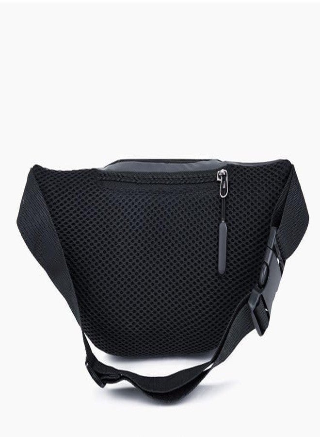 Brijex Waterproof Sling Crossbody Bag for Men & Women | Anti-Theft Chest & Waist Bag with Adjustable Strap | Lightweight Travel, Hiking, Cycling & Daily Use Side Bag(Black) - Image 5