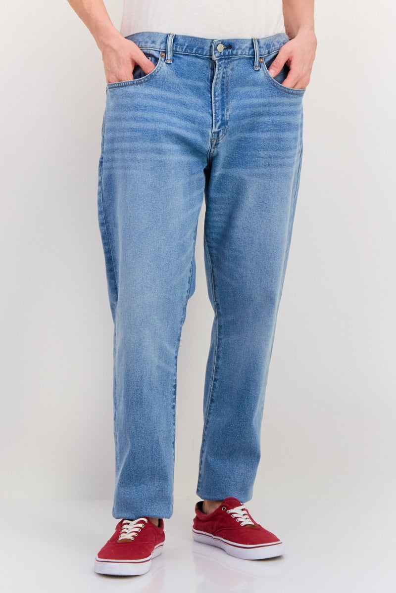 GAP جينز ضيق للرجال قابل للتمدد، أزرق - Image 1