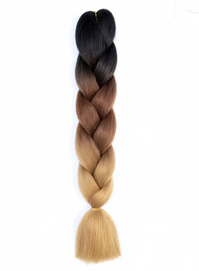 3 Pieces Women's African Braids Hair Extension - 60cm - Image 2