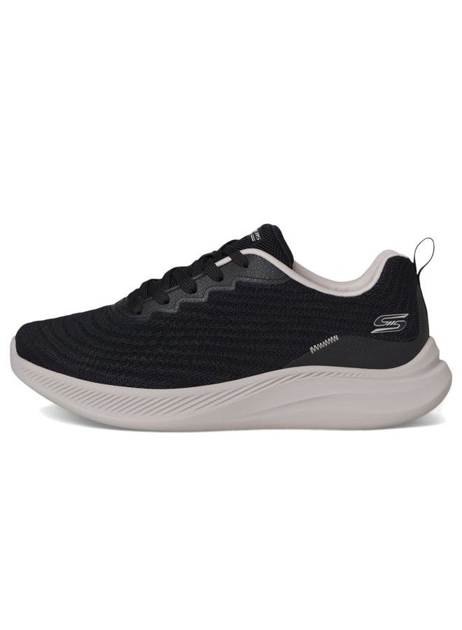 SKECHERS Women's Bobs Moda Flex-Mellow Dawn Sneaker, Black, 35 EU - Image 5