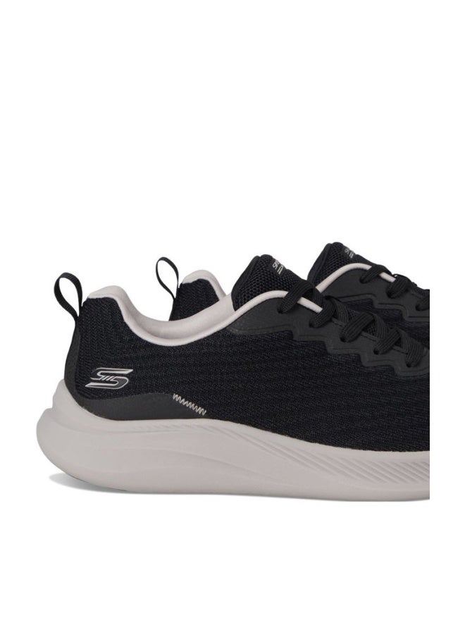 SKECHERS Women's Bobs Moda Flex-Mellow Dawn Sneaker, Black, 35 EU - Image 1