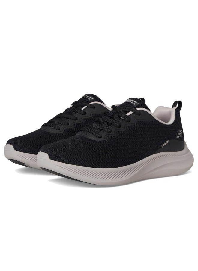 SKECHERS Women's Bobs Moda Flex-Mellow Dawn Sneaker, Black, 35 EU - Image 2