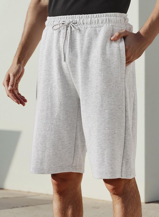 Kappa Regular Fit Shorts with Drawstring Closure and Pockets - Image 1