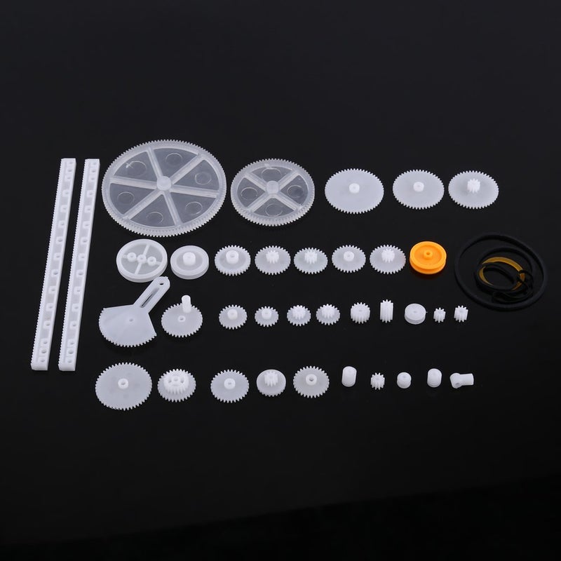 High Quality Plastic Gears Pulley Kit 34 Kinds Ideal Replacement Parts For Car And Robot - Image 3
