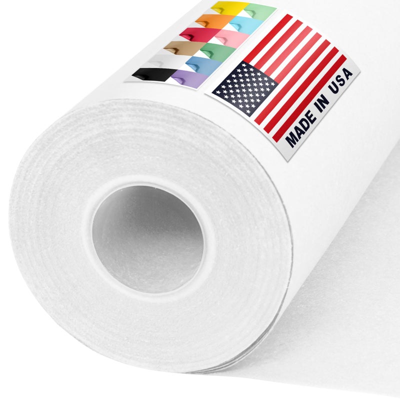 Paclord USA Made 36 x 1200 White Kraft Paper Roll 45 lbs66 GSM American Produced Colored Kraft Paper for School Bulletin Board Odorless NonToxic Safe for Kids