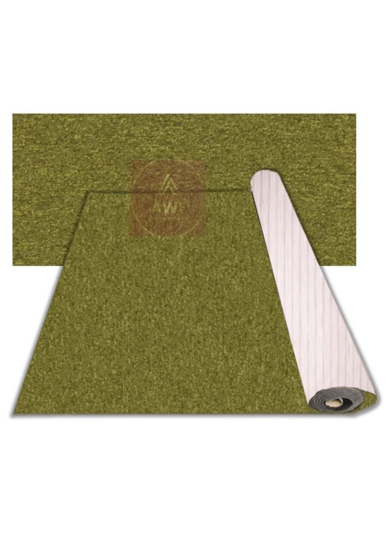 AL WADI FURNITURE Awf Al Wadi Furniture Loop Pile Carpet Leaf Green - Image 1
