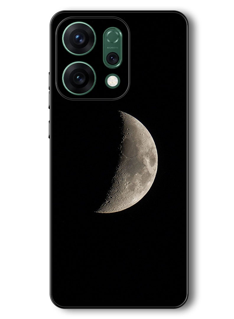Theodor Case Compatible with Oppo Reno 14 6.59 Inch Protection Shockproof Bumper Cover moon_shadow_planet - Image 1
