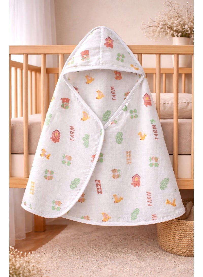 Muslin Active Wardrobe & Bath Bundle – 5-Piece Premium Set (Size 6-9 Months) - Image 3