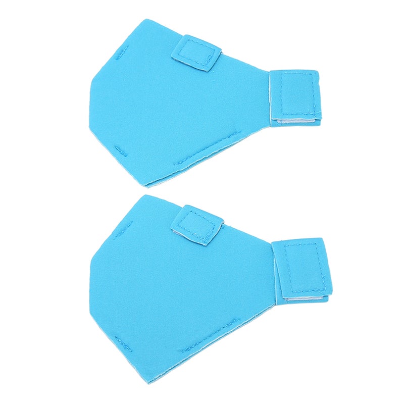1 Pair Duck Booties Lightweight Breathable Thin Waterfowl Protective Shoes for Duck Goose Waterfowl Blue L - Image 1