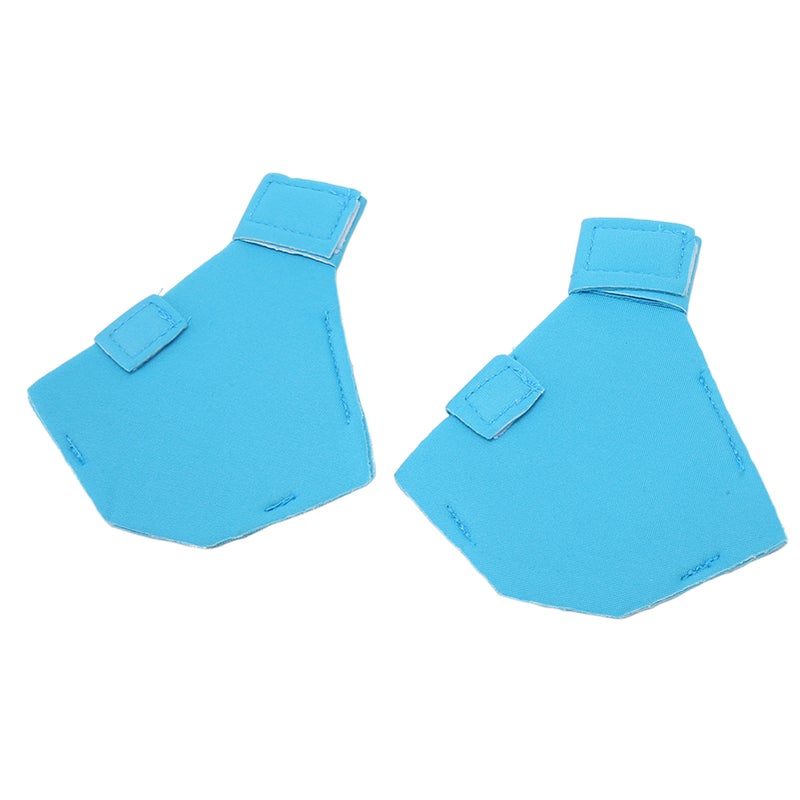 1 Pair Duck Booties Lightweight Breathable Thin Waterfowl Protective Shoes for Duck Goose Waterfowl Blue L - Image 3