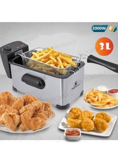 3 L 2000W Electric Oil Fryer with Stainless Steel Lid, Removable Frying Basket and Temperature Adjustment Switch - pzsku/Z7F8D0E3DEF0AB98B307AZ/45/_/1736437338/78814fb1-3e3e-4b6f-b009-9ad35763a960