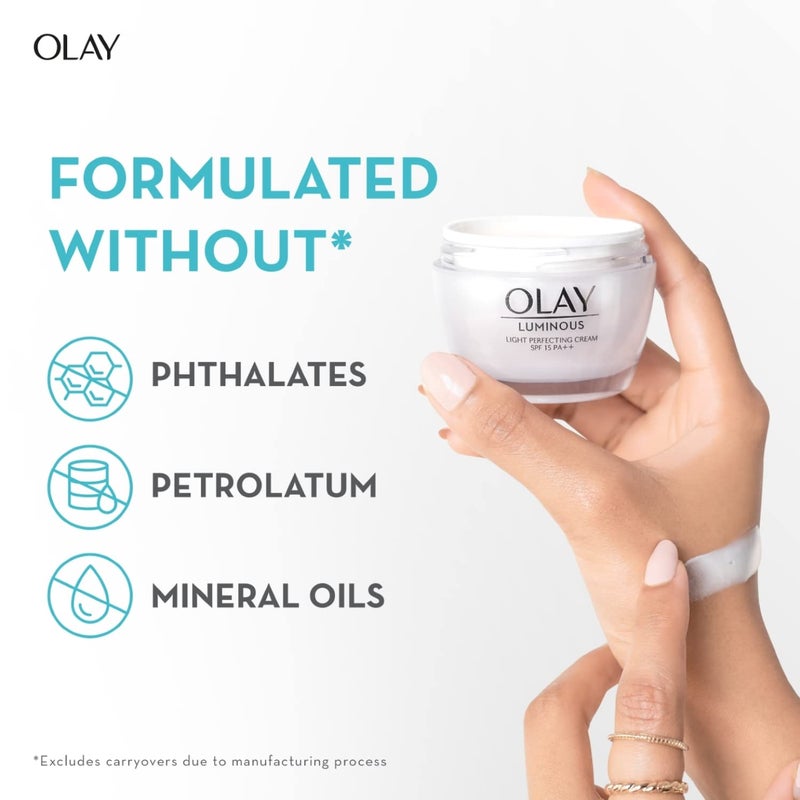 Olay Niacinamide Face Cream Clear and Even Skin Fights Dullness and Provides Radiant Glow Normal Oily Dry Combination Skin Paraben and Sulphate Free 50g - Image 5
