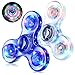 WELLVO LED Fidget Spinner for Kids Adults 2Pcs Light up Sensory Fidget Toys for Kids 48 812 Anxiety Stress Relief Classroom Prizes Glow in The Dark Hand Spinner Boys Girls Birthday Gifts - Image 2