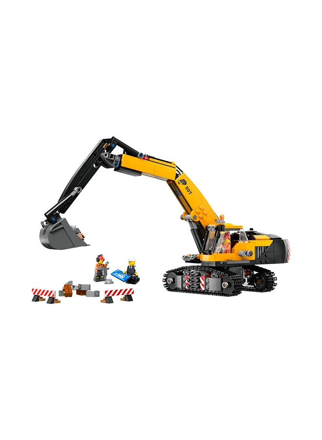 LEGO LEGO City Yellow Construction Excavator 60420 (633) Pieces