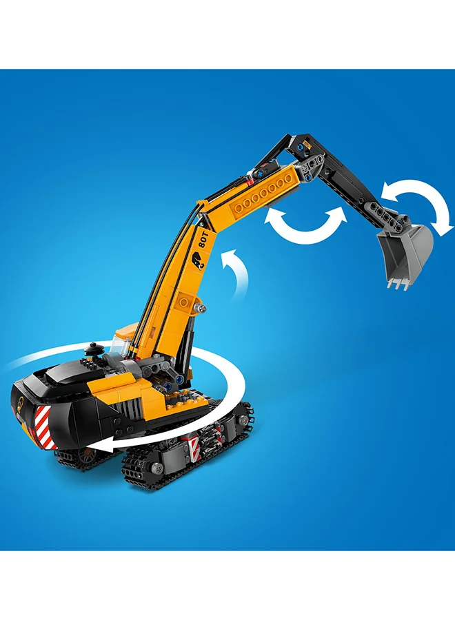 LEGO LEGO City Yellow Construction Excavator 60420 (633) Pieces