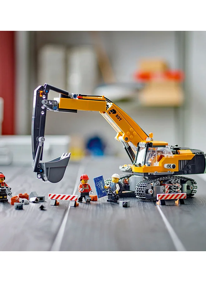 LEGO LEGO City Yellow Construction Excavator 60420 (633) Pieces