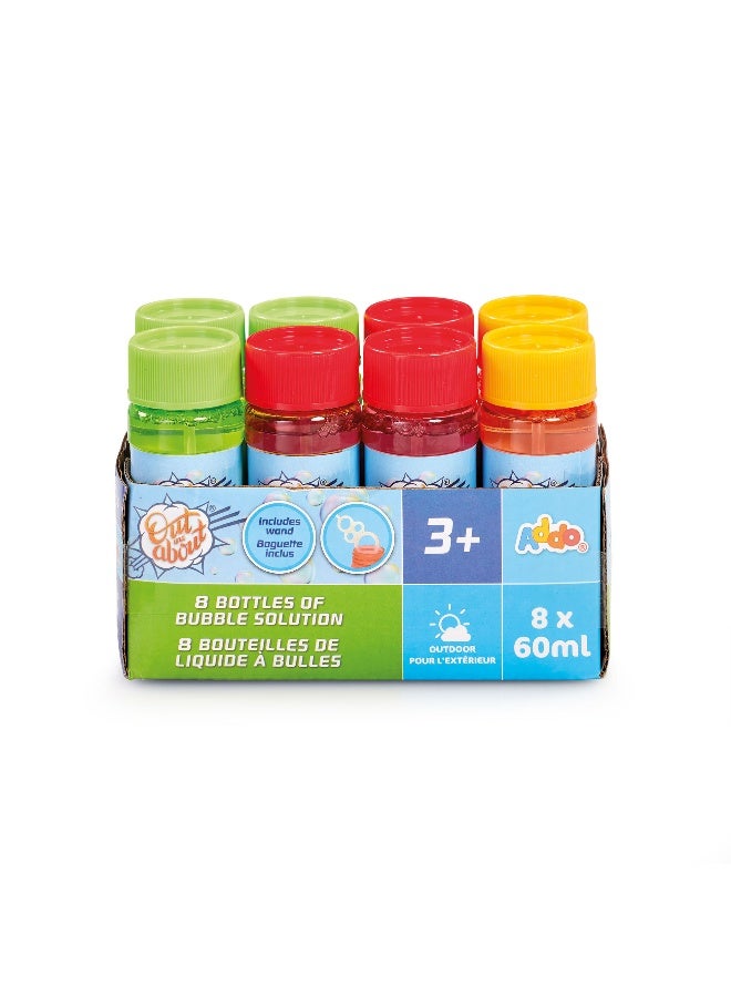 Addo Out And About Bubble Solution 8x60mL