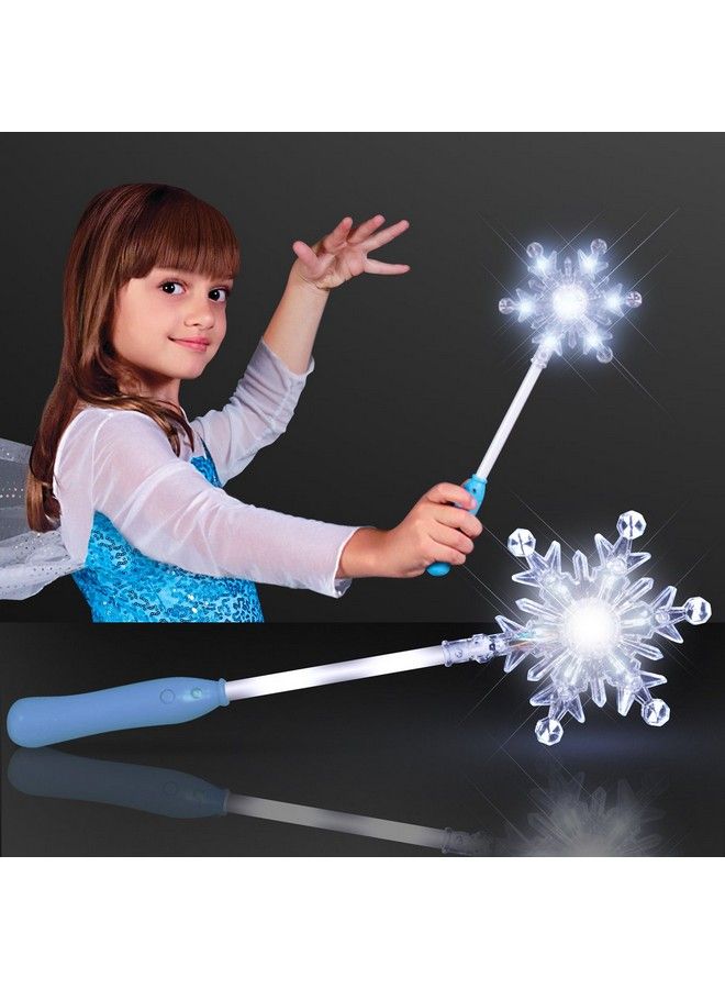 FlashingBlinkyLights Light Up Frozen Snowflake Wand - Image 4