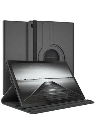 Rotating Case for Samsung Galaxy Tab A7 10.4 (2020/2022) 【T500/T505/T507/T509】 | 360-Degree Stand with Auto Sleep/Wake | Folio Leather Smart Tablet Cover (Black) - pzsku/Z7F8D6BAF6800A8F3D0C1Z/45/1746224960/252c38f8-4cf3-4c10-a742-e8ceca9c8c31