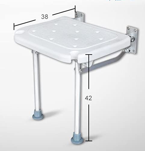 Aquieen Wall Mounted Folding Shower Seat Pluma (BA 8444) - Image 3