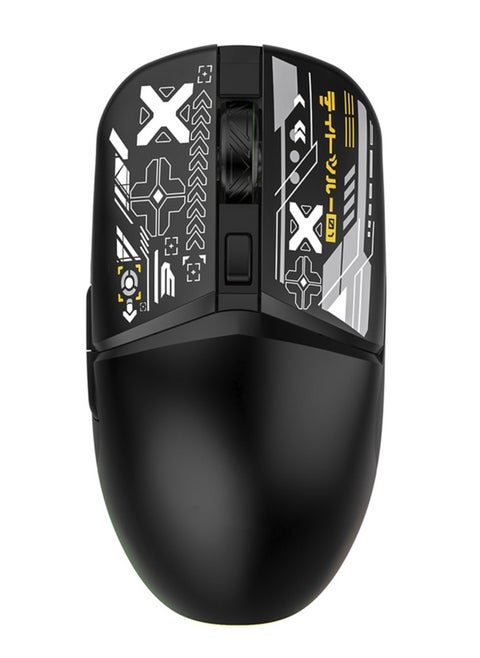 Gaming Mouse FV-210, Bluetooth Mouse 2 types of connection 2.4G radio channel and Bluetooth, a sensitive sensor with 3 DPI modes and switchable RGB backlight - black