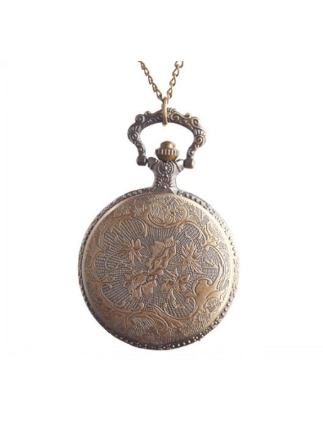 Pocket Locomotive Hollow Quartz Pocket Watch Unisex Casual Style - Image 4