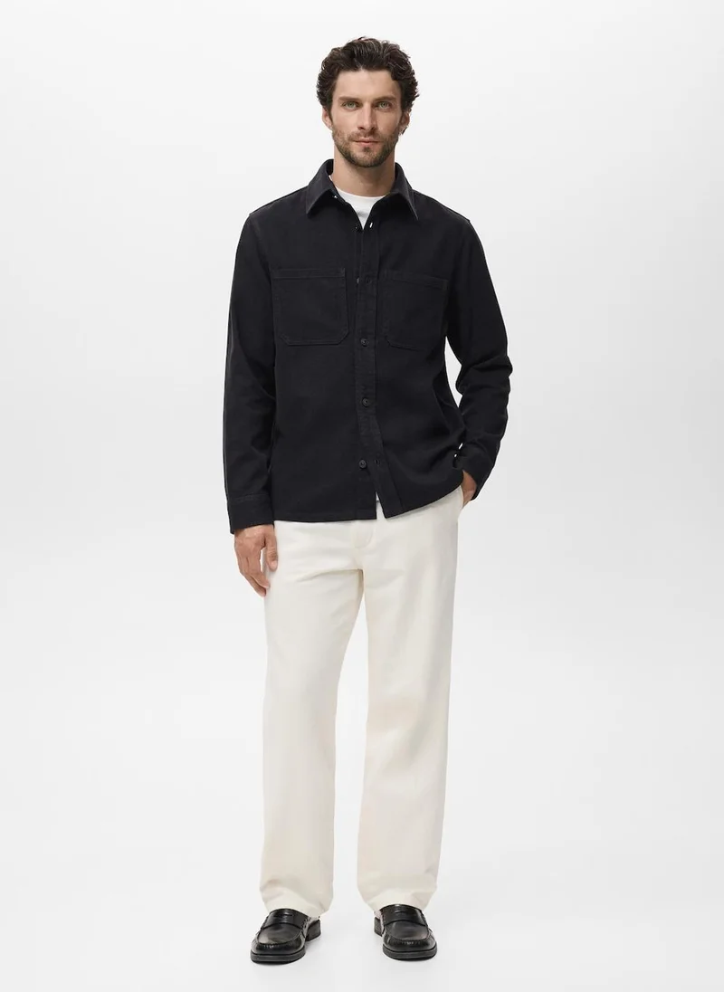 Mango Man Essential Jazz Overshirt