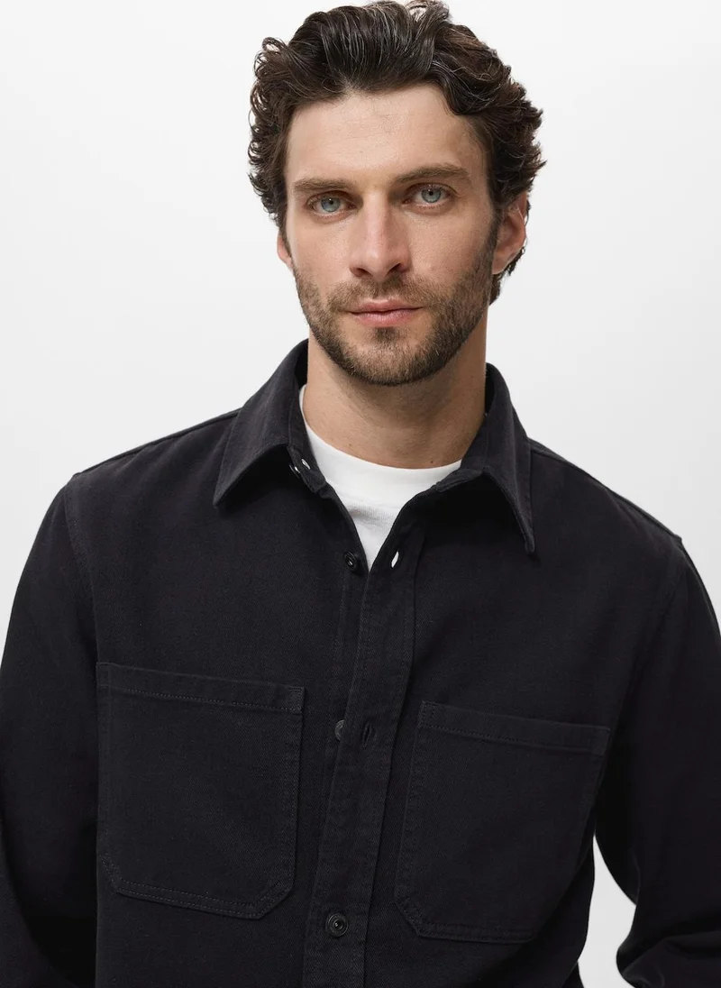 Mango Man Essential Jazz Overshirt