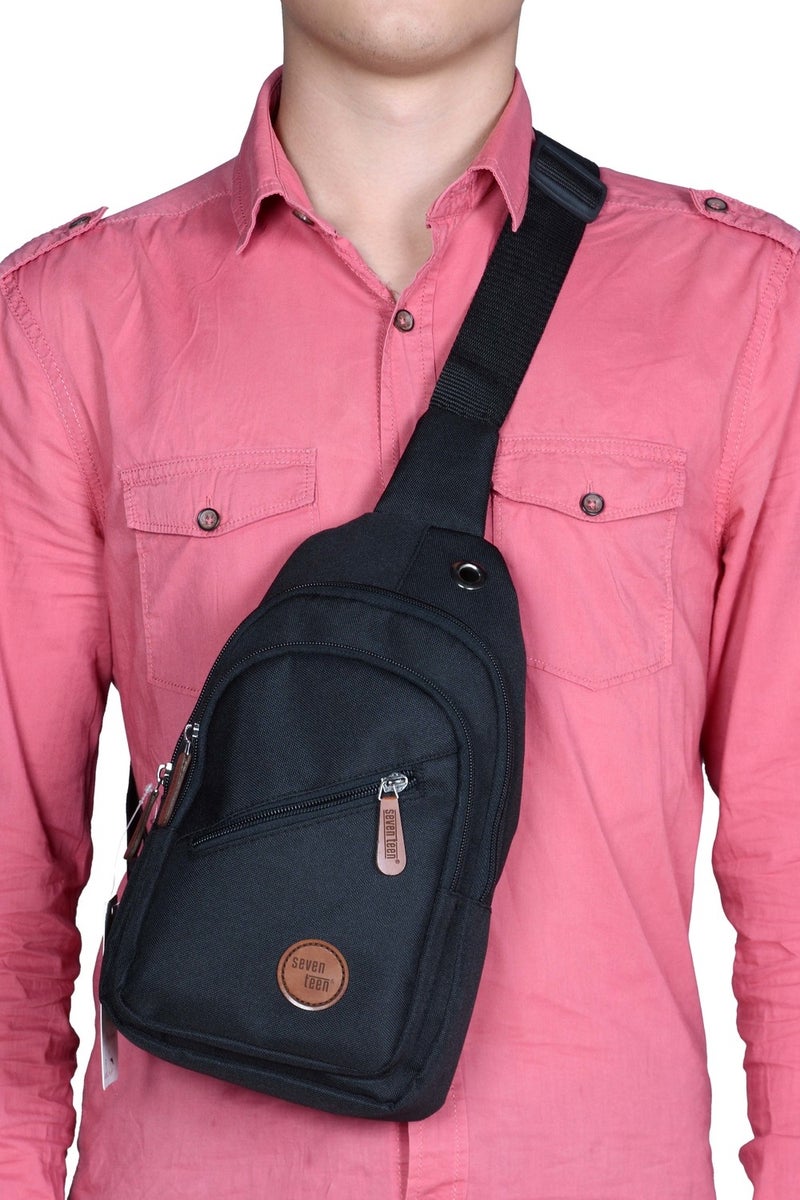 AR Seven Teen Bodybag Men's Bag Black 3475  - Image 1