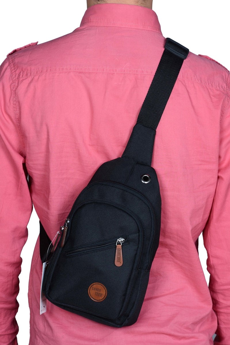 AR Seven Teen Bodybag Men's Bag Black 3475  - Image 2