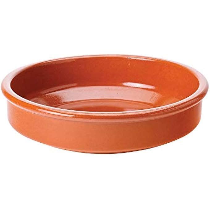 00166 طاجن بدون مقابض 24 سم بني