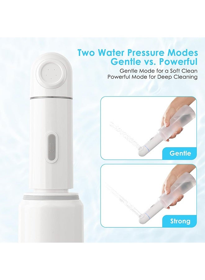 VOGMAX Portable Electric Travel Bidet, Electric Sprayer Bidet with Built-in Body for Easy Storage, Two Pressure Modes for Personal Hygiene Cleaning for Women and Men, White - Image 3