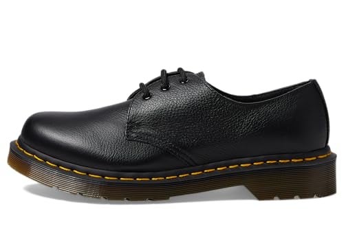 Dr Martens Dr. Martens Unisex 1461 Virginia Black Virginia Oxford - 5 UK - Image 5