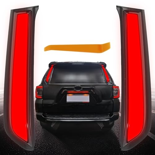 BreTrewri LED Rear Trunk Tail lights For Toyota 4Runner 20102023 Rear Pillar Brake Light Lamp AssemblyPlayPlug Pillar Brake Led - Image 1
