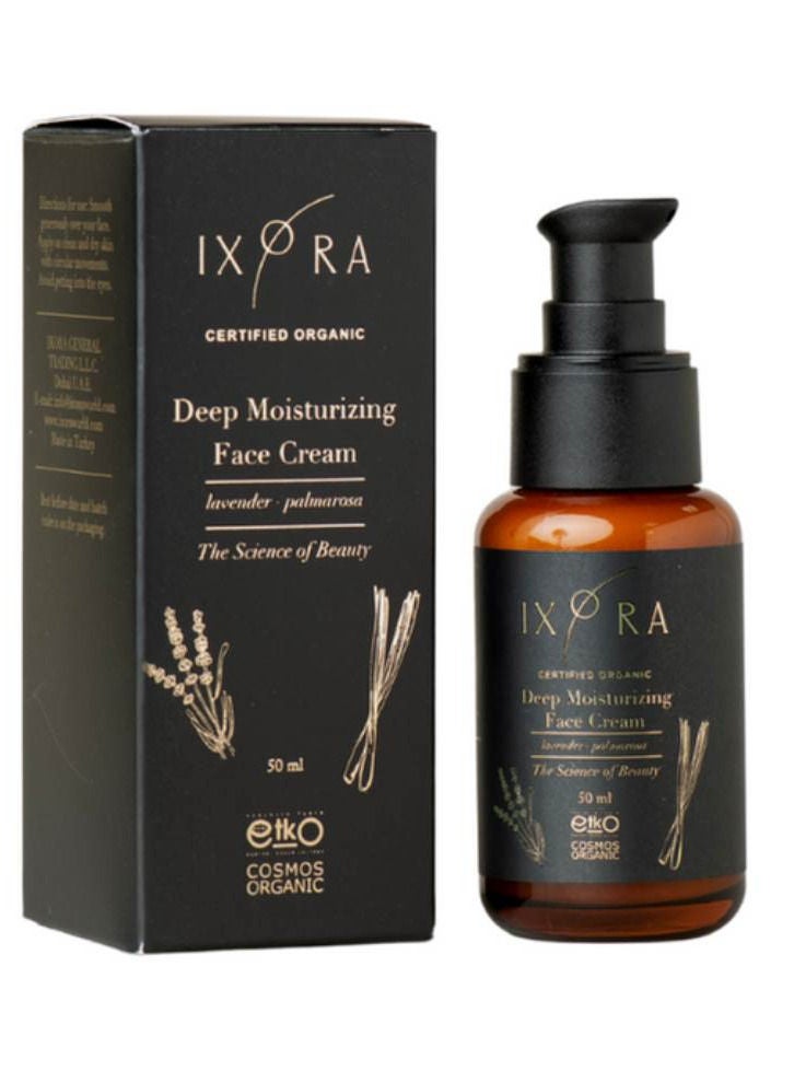 IXORA Deep Moisturizing Face Cream by IXORA: Intense Hydration for Radiant Skin with Scandinavian Red Algae, Rosehip Seed Oil, and Coconut Oil - Image 1