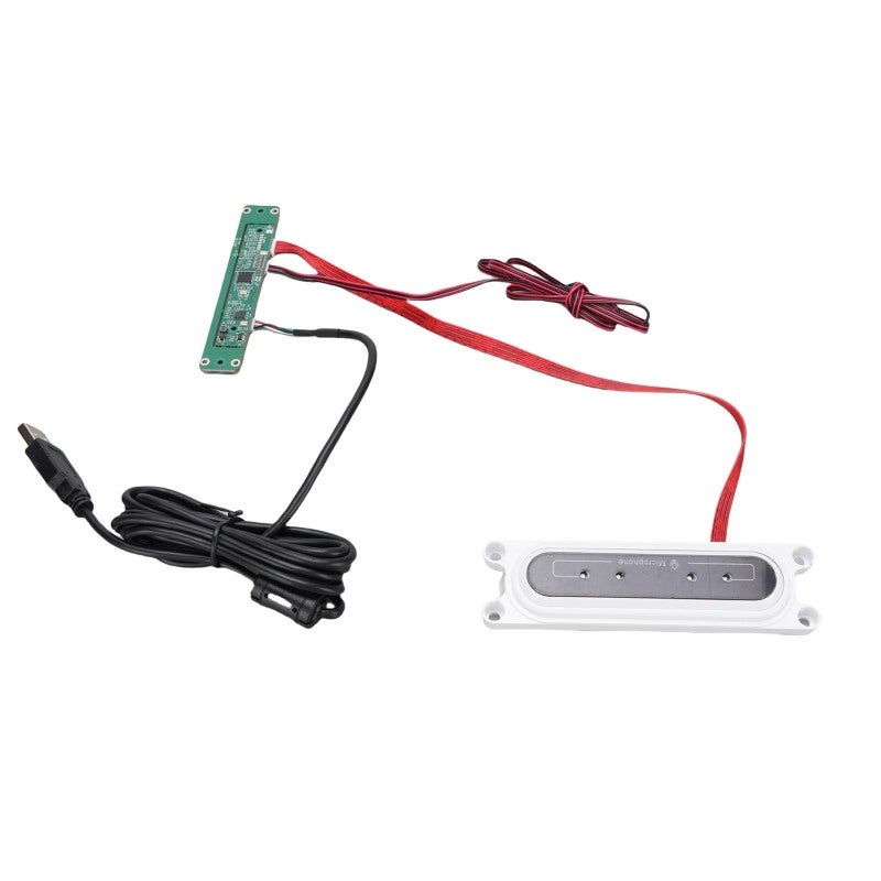ميكروفون مدمج متعدد الاتجاهات بمجموعة ميكروفونات، إلغاء الضوضاء الرقمي عبر USB - خاصية التوصيل والتشغيل للتعرف على الكلام في الأكشاك الذكية - Image 5
