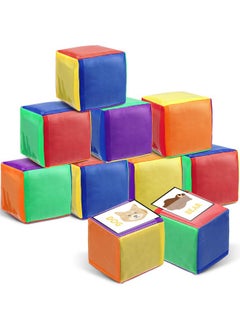 8 Pcs 3.94 Inch Pocket Dice Diy Education Playing Game Dice For Classroom Soft Foam Dice With Clear Pocket Large Teacher Soft Dice Cubes Learning Teaching Stacking Blocks Toys Photo Child