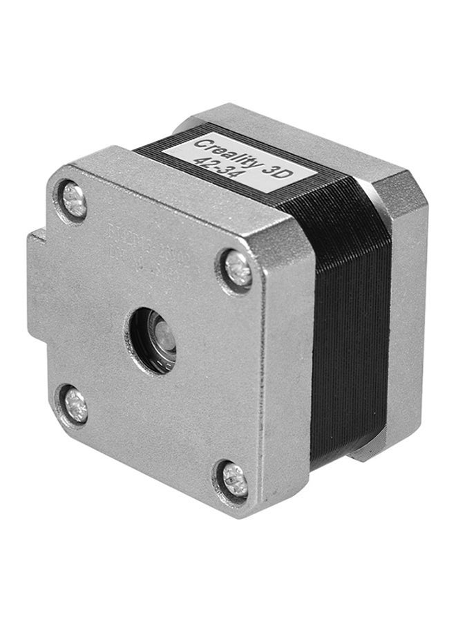 NIBEMINENT Creality 3D Printer Stepper Stepping Motor 2 Phase 0.8A 1.8 Degree 0.4N.M for DIY CNC Accessory Replacement Silver - Image 3