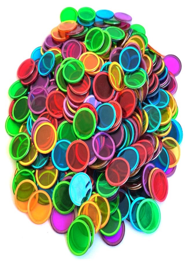 SEETOOOGAMES 300 Pieces Magnetic Bingo Chips Only- Mixed - Image 1