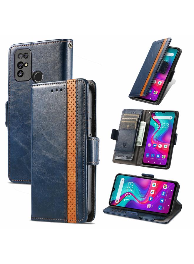 Zaboon Case For Doogee X96 Pro CaseNeo Business Splicing Dual Magnetic Buckle Horizontal Flip PU Leather Case with Holder & Card Slots & Wallet - Image 1