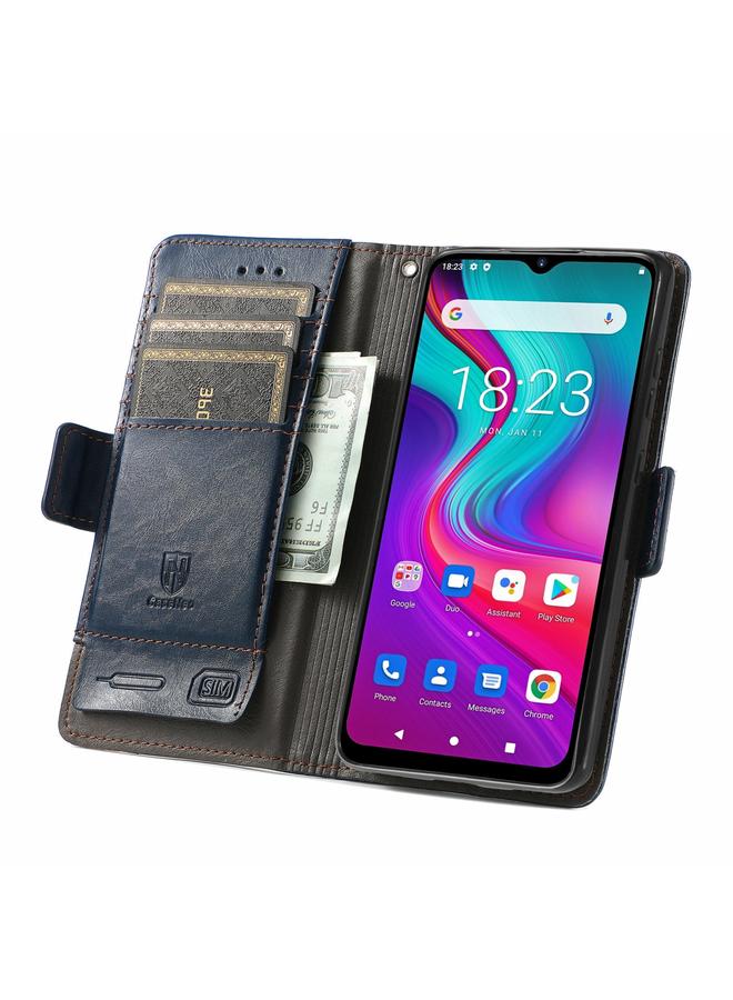 Zaboon Case For Doogee X96 Pro CaseNeo Business Splicing Dual Magnetic Buckle Horizontal Flip PU Leather Case with Holder & Card Slots & Wallet - Image 4