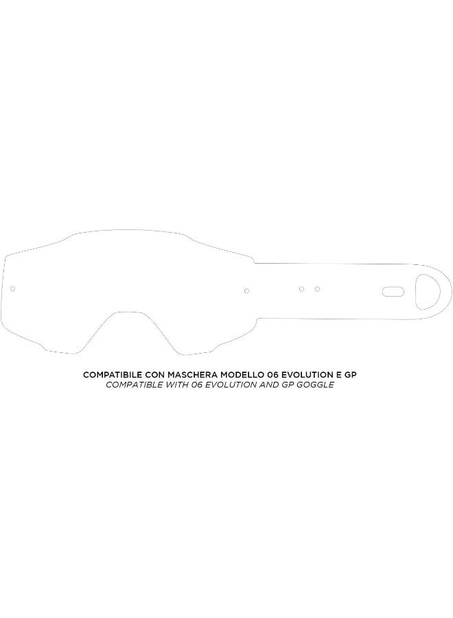 Ethen LSTO0600, Tear-off Lenses GP06 Pack Unisex Adult, Transparent, One Size - Image 2