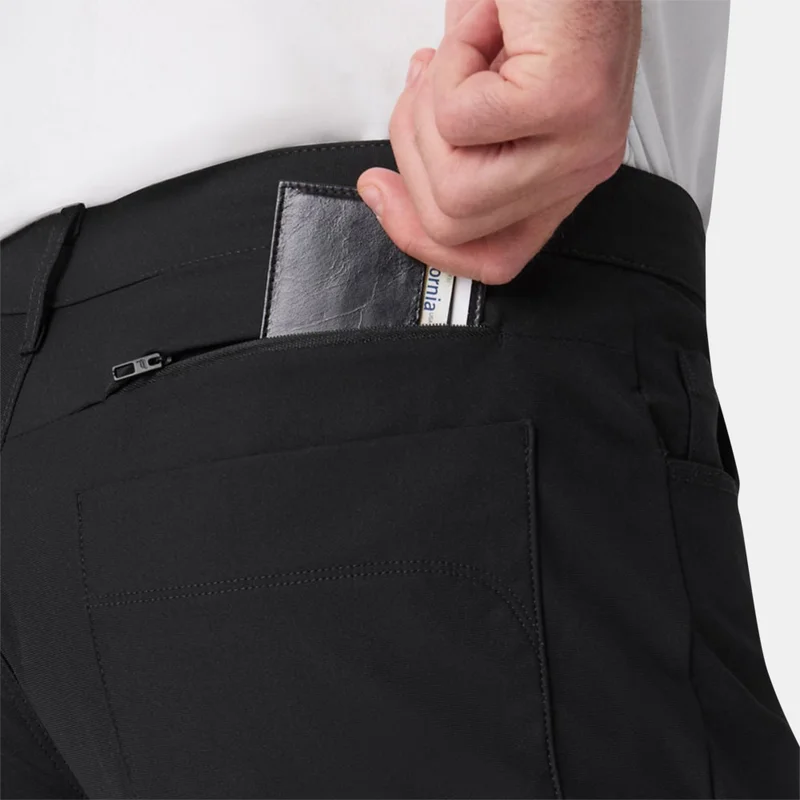 Fabletics Black Men's The Don 5-Pocket Pants for Men | Best Price UAE