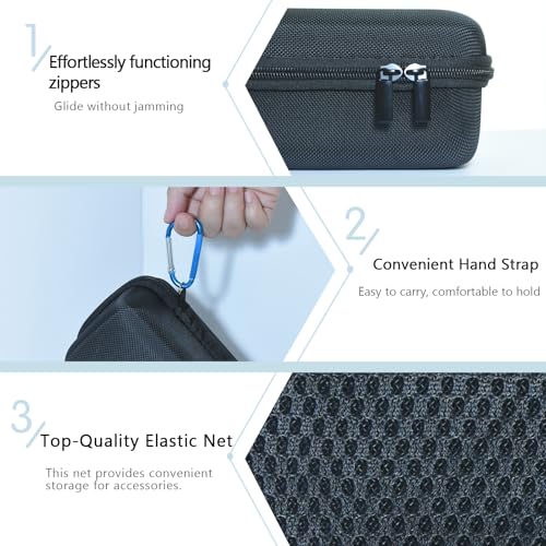 Wanaiha Case for Marshall Emberton III/Emberton II Portable Bluetooth Speaker, Black(Only Case) - Image 5
