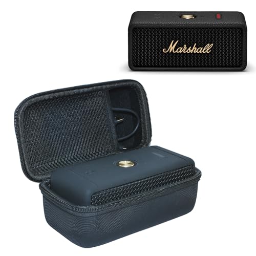 Wanaiha Case for Marshall Emberton III/Emberton II Portable Bluetooth Speaker, Black(Only Case) - Image 1