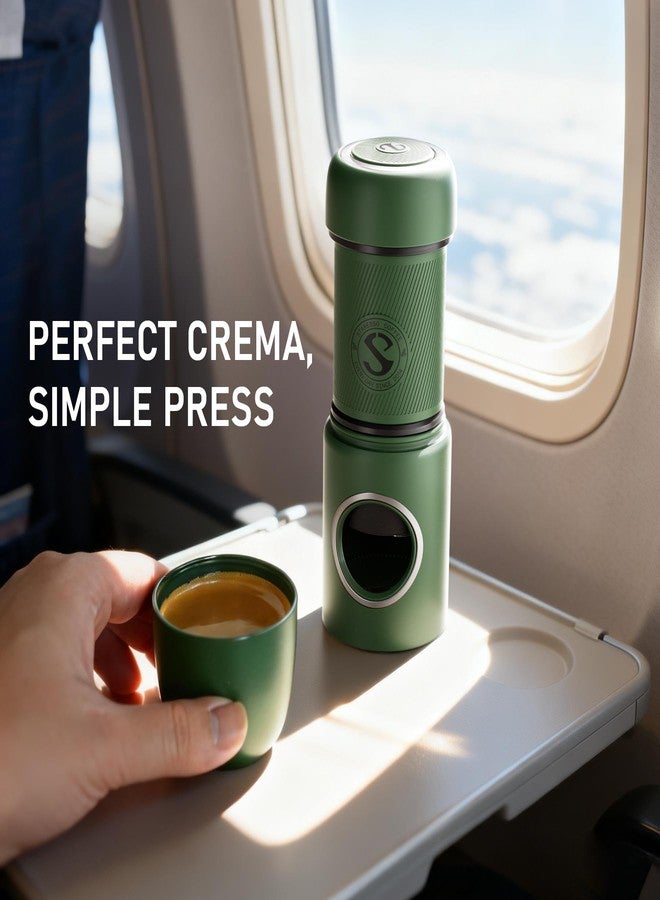 STARESSO TRAVEL NS Portable Espresso Maker, Ultra-Light Manual Coffee Machine, Compatible with Nespresso Original Pods, Perfect for Travel Camping Hiking - Image 3