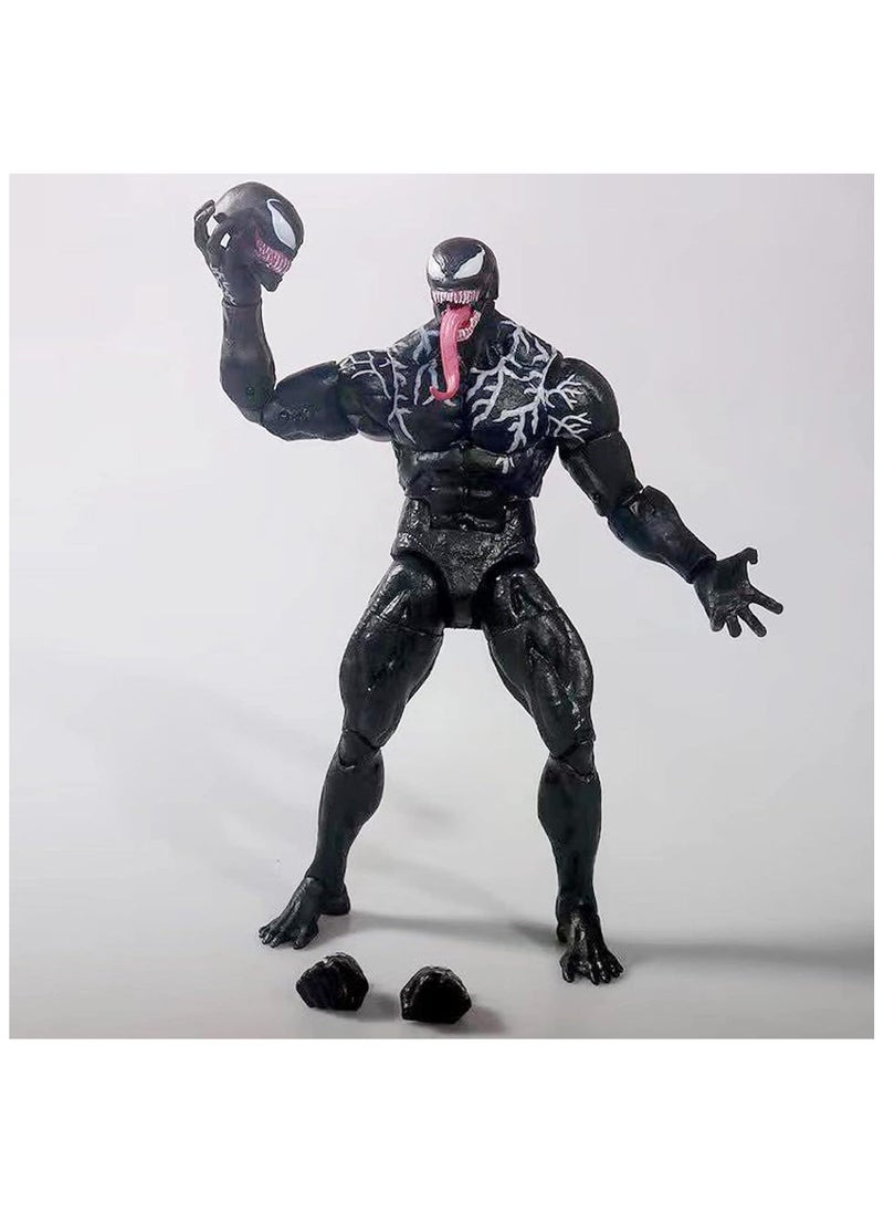 Venom Marvel Hero Amazing Action Figure Legends Offspring Anime Moving Characters Desktop Ornaments Decoration Model Gift - pzsku/Z7F8EB11506FB40845721Z/45/_/1740645735/7ae05377-0a80-4b0a-8db0-585f81041aeb